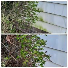 Gutter Cleaning and House Wash on North 10th St. in Lafayette, IN