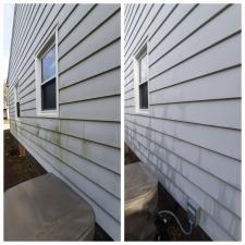 Gutter Cleaning and House Wash on North 10th St. in Lafayette, IN 1