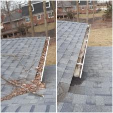 Gutter Cleaning on Navajo St. in West Lafayette, IN 1